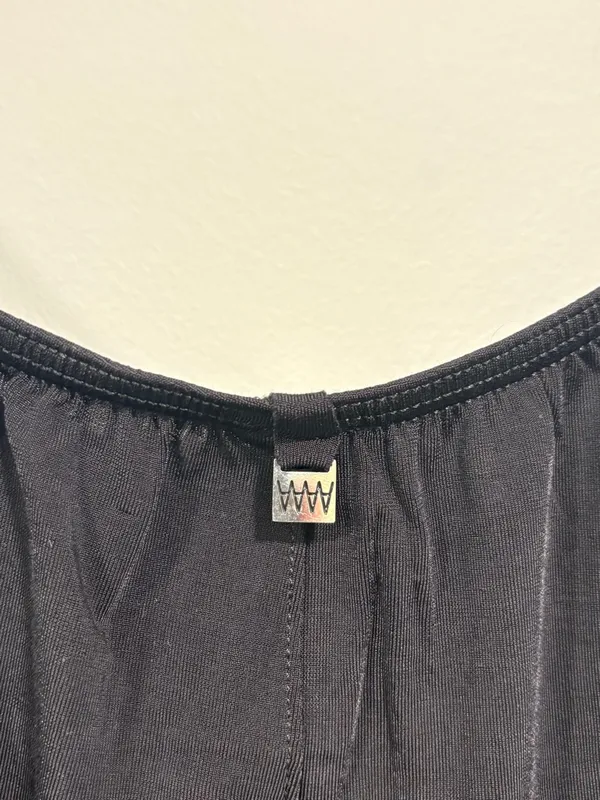 Biosphere Maxi Dress Black in size large - Image 7