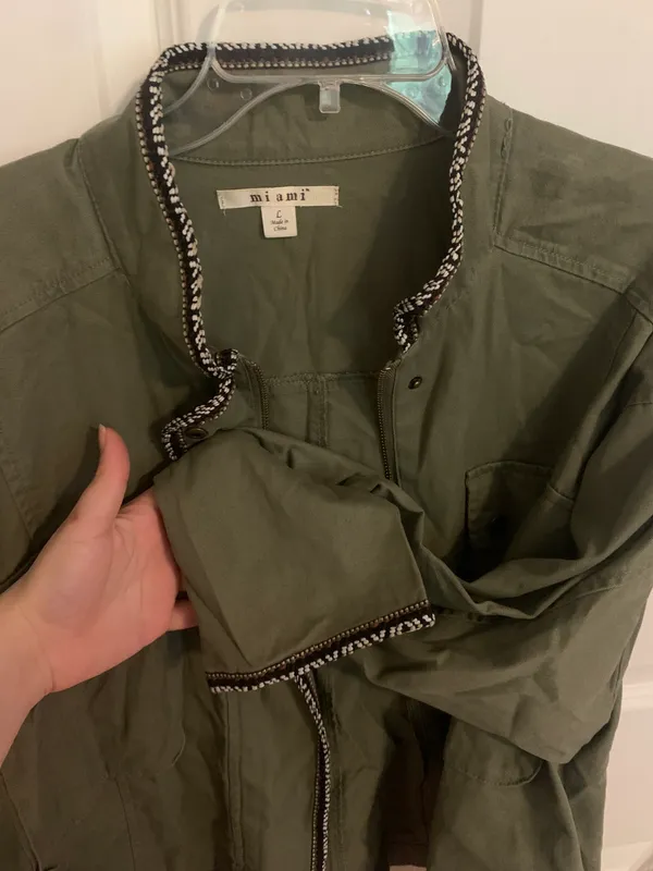 Zip Up Cargo Jacket - Image 4