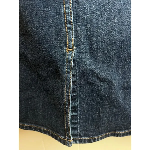 LRL Lauren Jeans CO Ralph Lauren Medium Wash Pencil Skirt Size 12 - Image 8