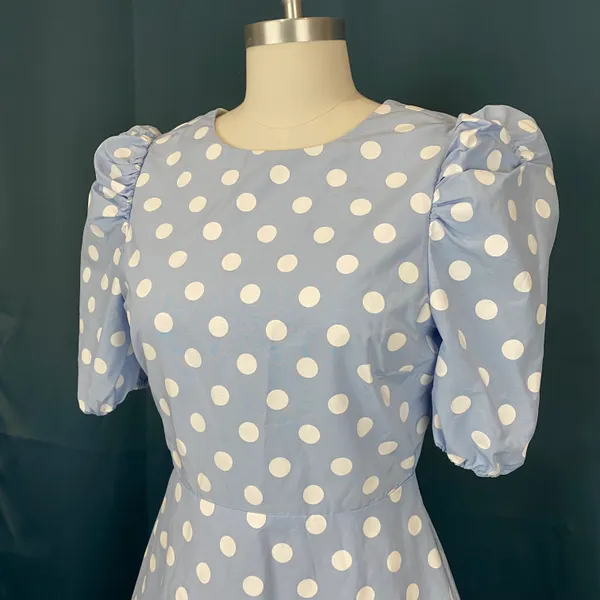 Majorelle Cordella Polka Dot Mini Dress - Image 4