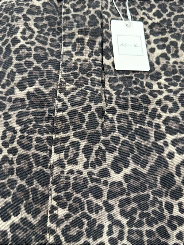 Active USA Leopard Print Mini Skirt - Image 2