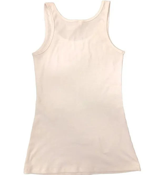 Bride Embellished Silver Rhinestone Tank Top Size M - Image 8
