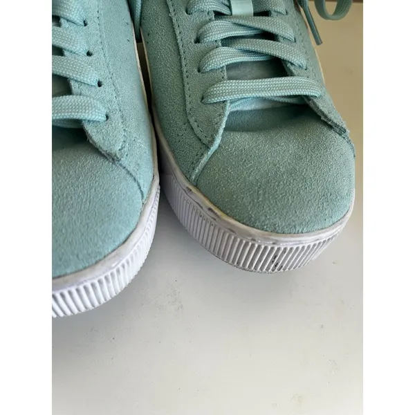 Puma Suede Sneakers 4C Jade Low Top Walking Athleisure Streetwear Sport Casual - Image 10