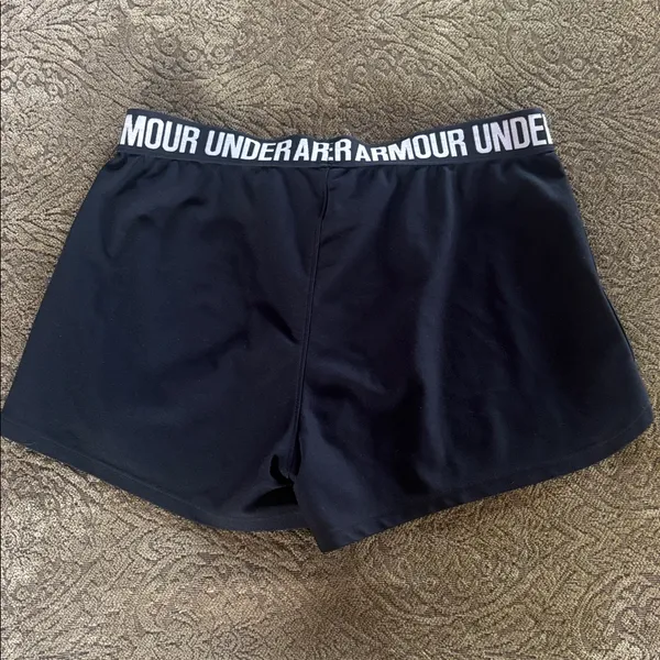 Under Armour Black Performance Shorts - Image 2