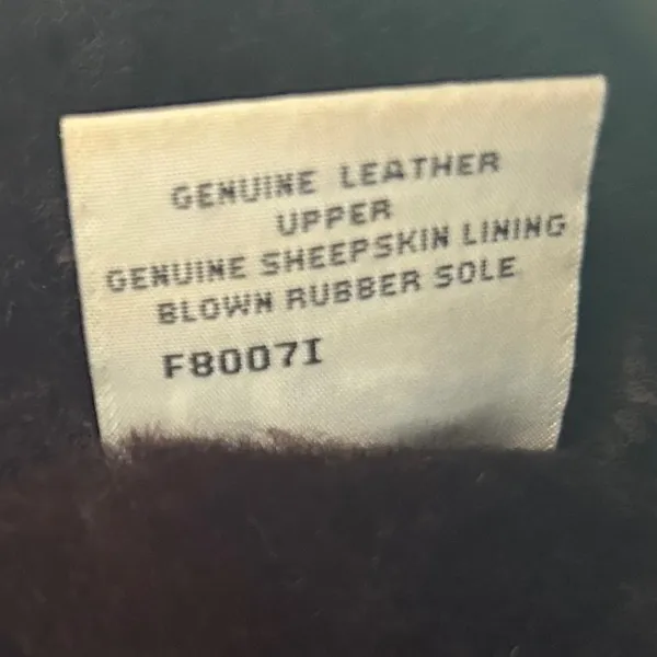 UGG Classic Short Boots W8 Brown Suede Sheepskin Lined Mid Calf Coz Warm Fall‎ - Image 7