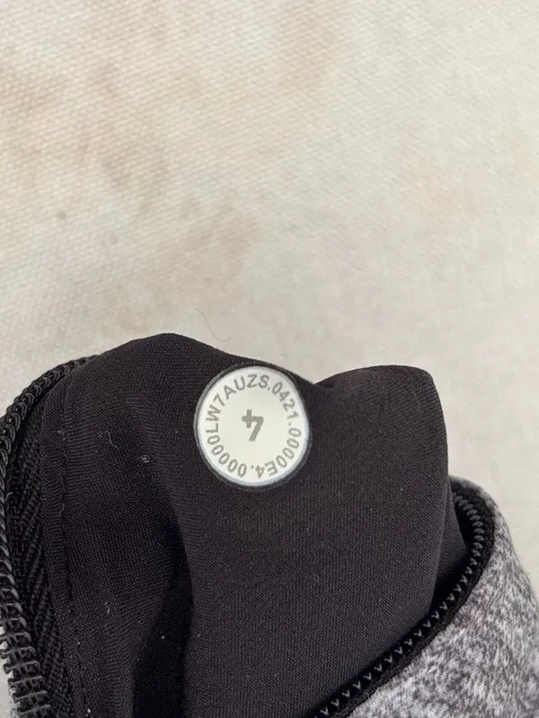 Lululemon Track That Short 5", Heather Lux Multi Black - Image 4