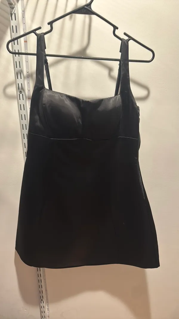 Windsor Bow Black Dress - Image 2