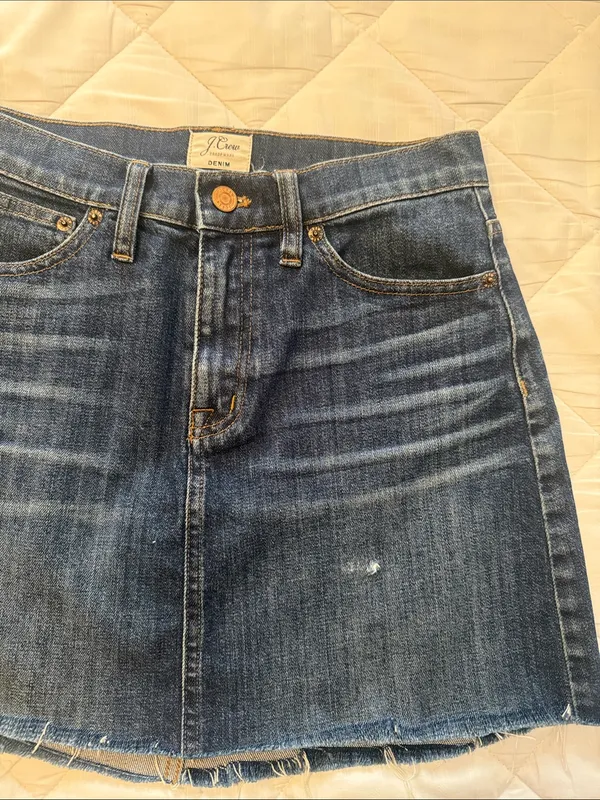 J. Crew Denim Mini Skirt - Image 2