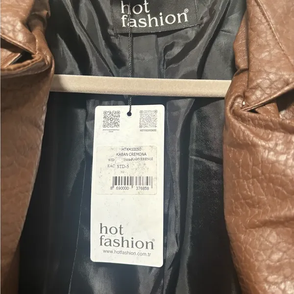Chocolate Brown Trench Coat - Image 8