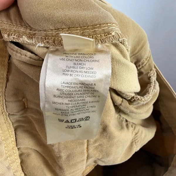 Free People Cya Later‎ Skate Barrel Trouser Pants in Khaki Size 0 - Image 6
