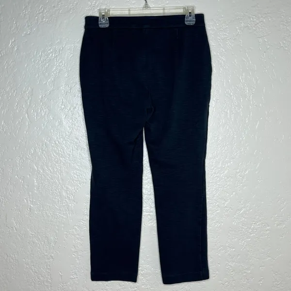Tentree Women's Charcoal Pull-On Tapered Pants Seam‎ Pocket Size Medium - Image 3