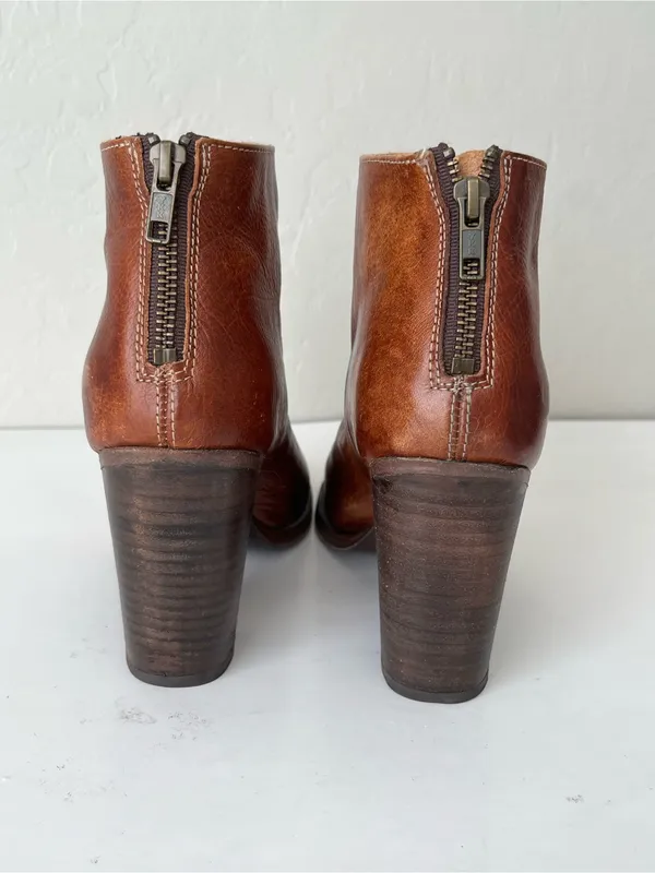 Bed Stu Onset peep toe booties 8.5 - Image 6