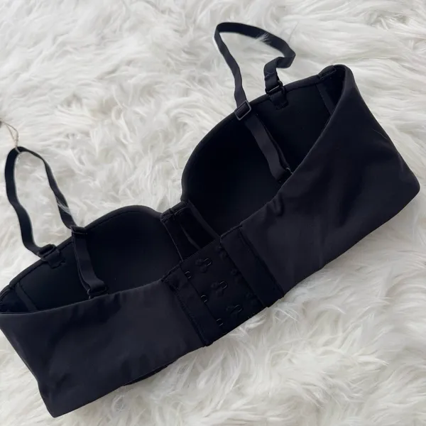 Skims Fits Everybody Strapless Onyx Size 34C - Image 5