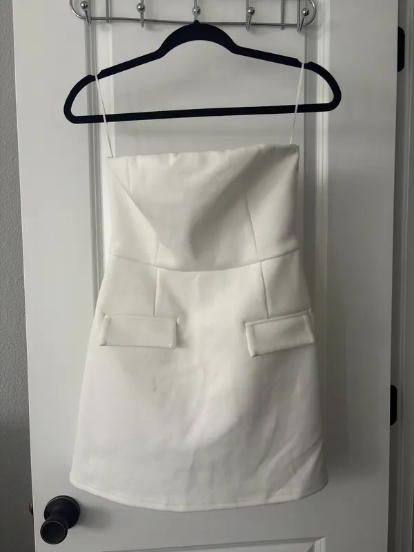 Lovely day White Dress - Image 2