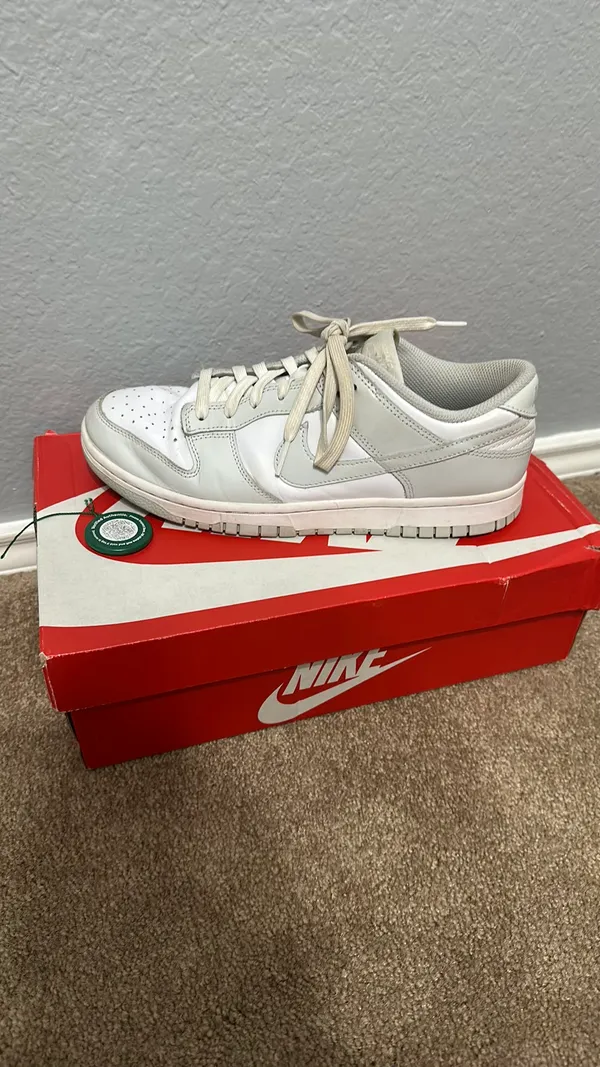 Nike Dunks Low Photon Dust Womens 10 - Image 3