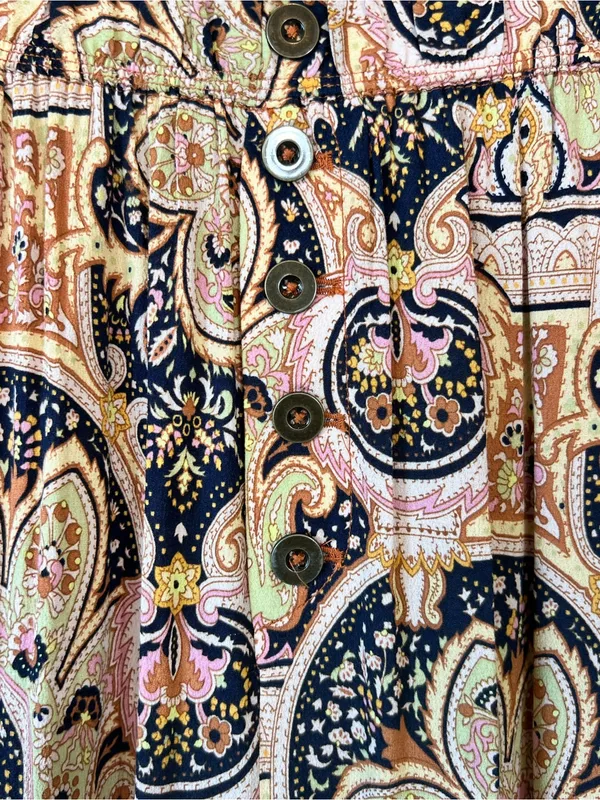 Anthropologie Odette Printed Joggers Paisley - Image 4