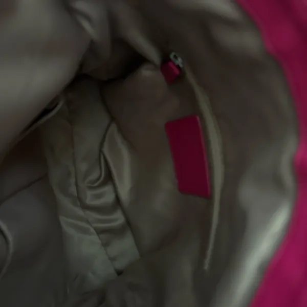 Coach Pink and Beige Signature Crossbody Bag - Image 7