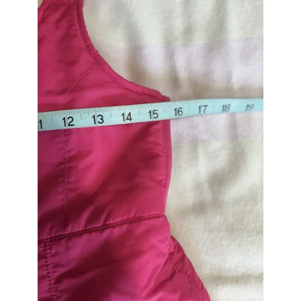 Europa Snow Ski Bib Overalls Juniors Pink Zip Front Size‎ 10 Lined - Image 6