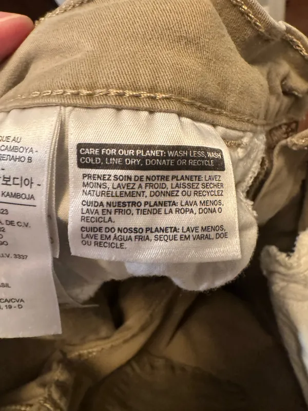 Levi's Women's Khaki 710 Super Skinny Fit Casual Pants 28 - Image 5