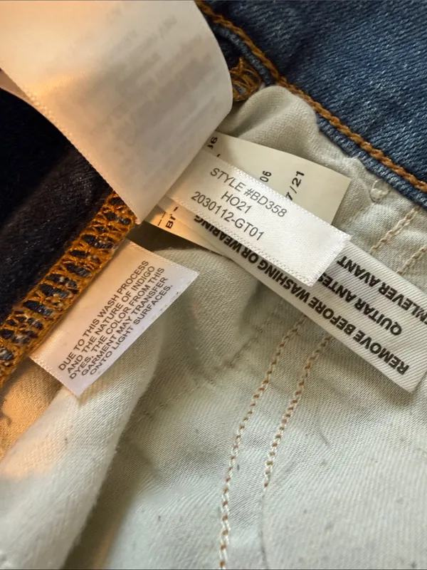 J. Crew Mid-Rise Vintage Slim Straight Raw Hem Ankle Jeans, 27 - Image 9