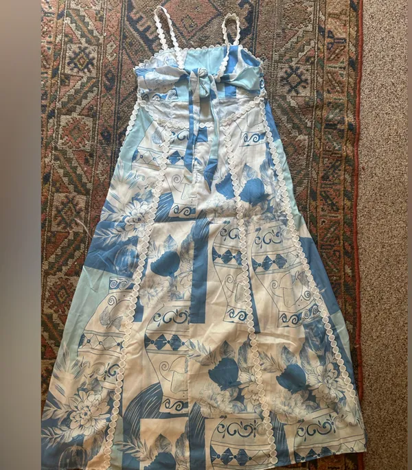 Omorfos Terazza Dress - Vaso Blu - Image 4