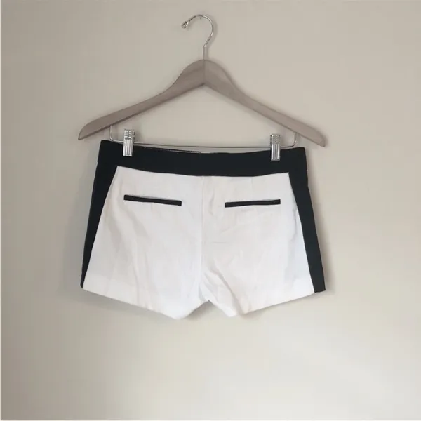 J.Crew black white tuxedo cotton shorts 2 - Image 4