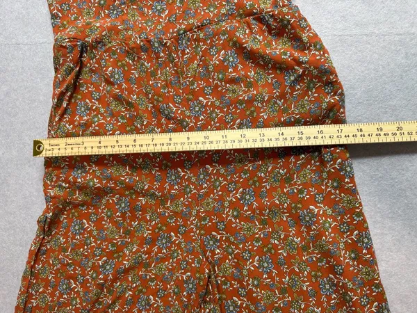 Live To Be Spoiled Floral Print Wide Leg Jumpsuit fits like size 8 - Image 6