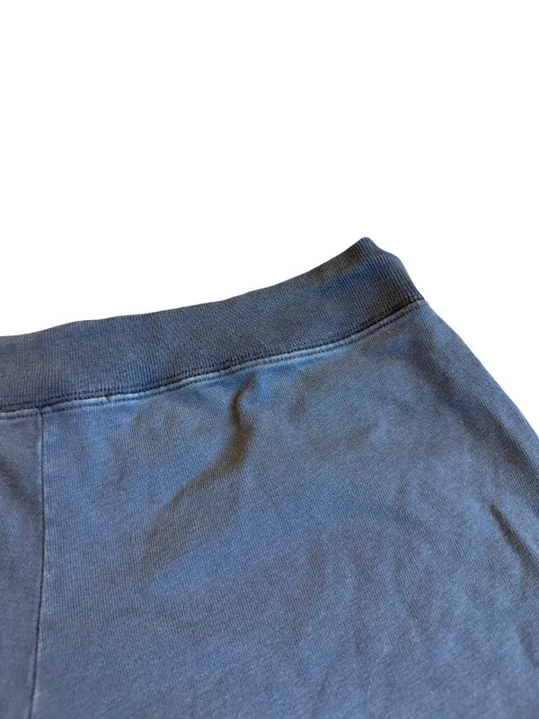 Brandy Melville Slate Blue Cotton Lounge Shorts Drawstring One Size Small - Image 12