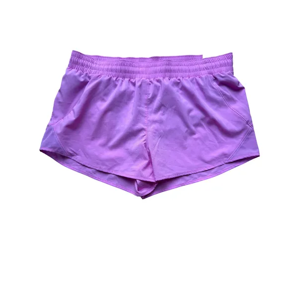 All in Motion Womens Purple Mid‎ Rise Run Shorts Athletic Performance Size L - Image 3