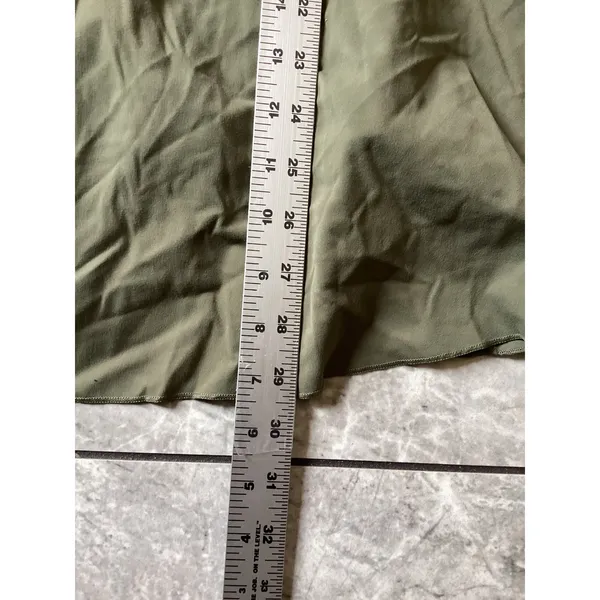 Women Halara NWOT Olive Green Athletic Dress Built-in Shorts Adjustable Strap XS - Image 4