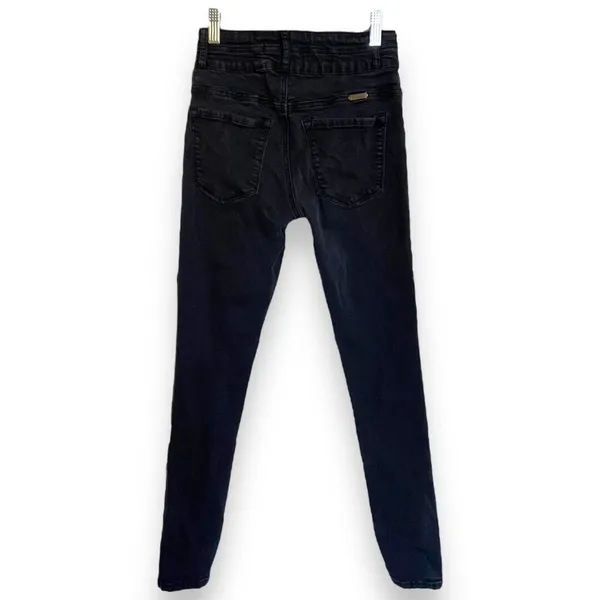 KanCan Womens Jeans Sz 26 High Rise‎ Skinny Stretch Black - Image 6