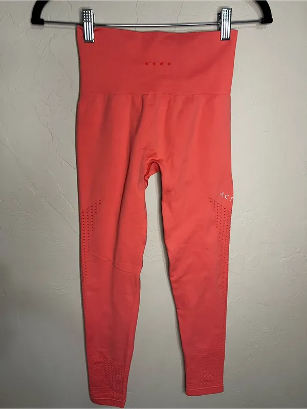 Acta Wear Evo Seamless Coral High Rise Athletic Leggings‎ - Image 5