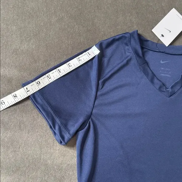 Nike Women’s Blue Club Speed Jersey Dri-Fit Short Sleeve Shirt SMALL NWT - Image 6