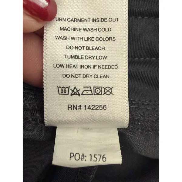Figs Women's Small 1576 Charcoal Zamora High Waisted Jogger Scrub Pants #BB15-2 - Image 7