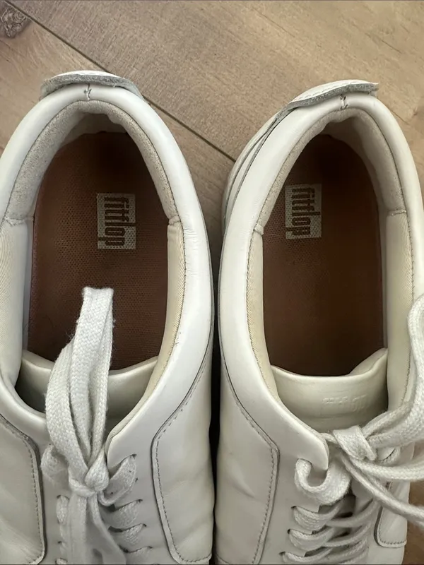 FitFlop Rally Sneaker Urban White Sz 8 - Image 7