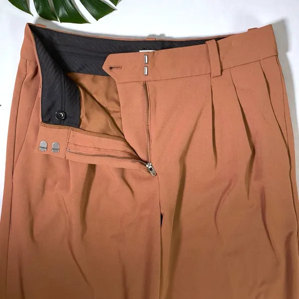 Aritzia Sunday Best Harvey Pants in Epicurean Brown - Image 9