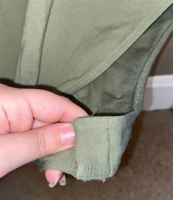 Green Forever21 Bodysuit With Clasp - Image 6