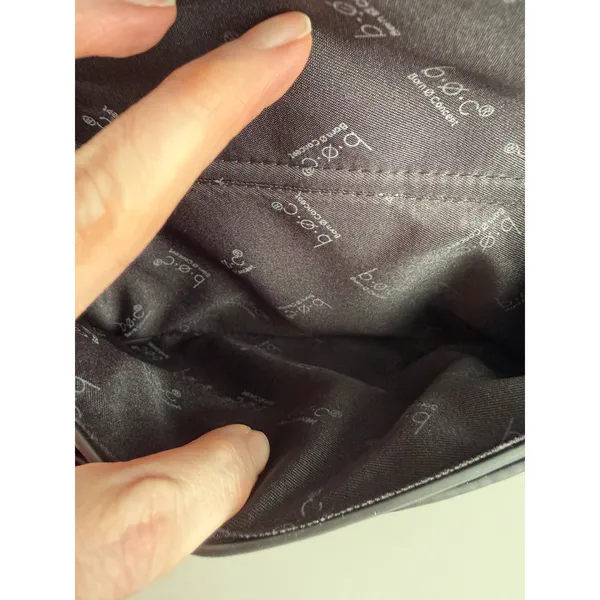 B.O.C. Born‎ Concepts Black Crossbody Bag Front Flap Pocket Adjustable Strap - Image 6