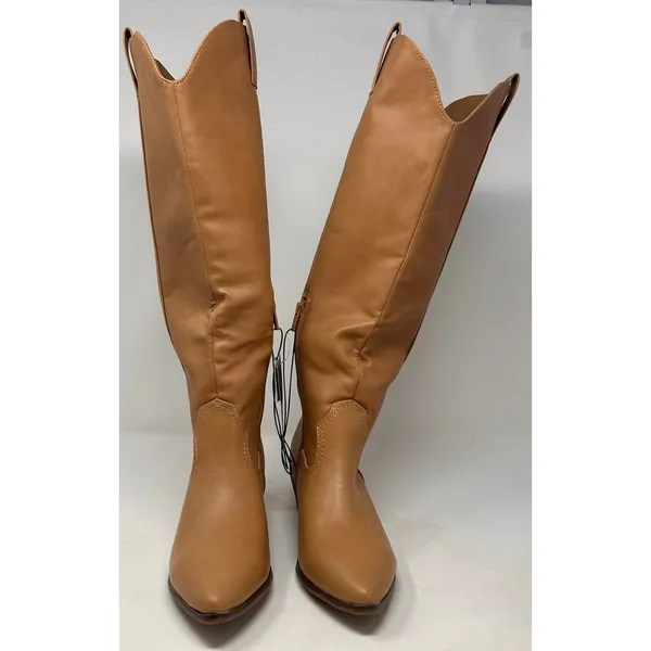 Universal Threads‎ Women's Tan Memory Foam Boots Size 7 1/2 - Image 6