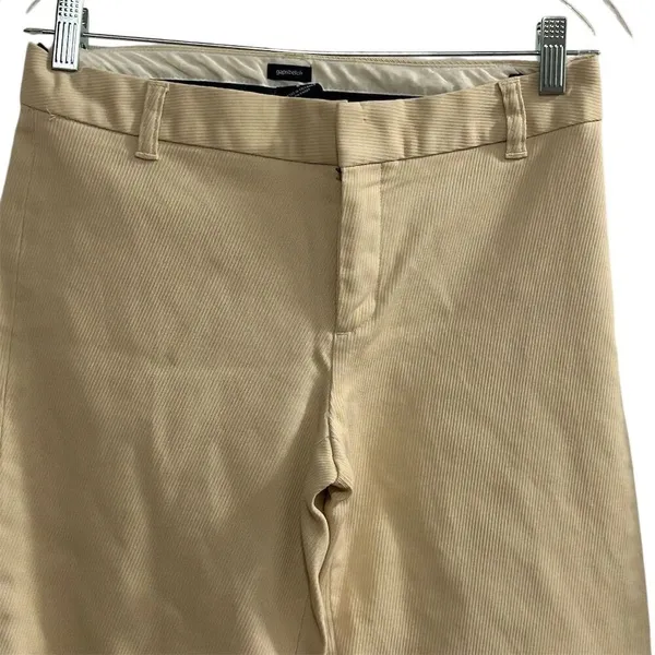 Gap Women's Cropped‎ Pants Size 6 Beige Straight Leg Casual - Image 10