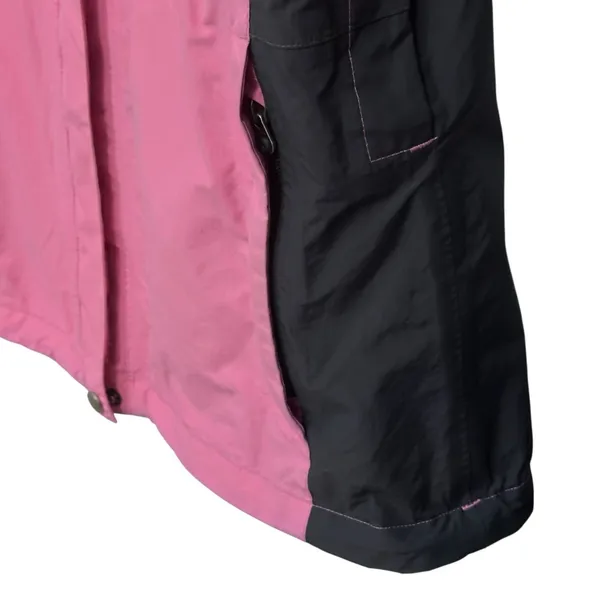 The North Face Womens Pink HyVent snow‎ Ski Jacket Hooded Waterproof 3in1 Large - Image 4