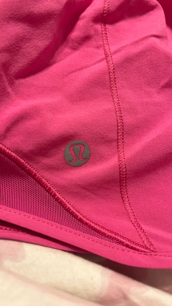 Sonic Pink Lululemon Hotty Hot Shorts 4” - Image 3