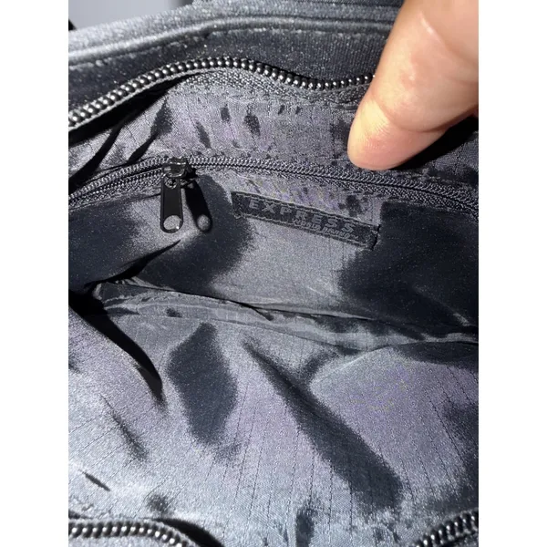 Vintage Express Women's Handbag Demi Bag Black Y2K L - Image 7