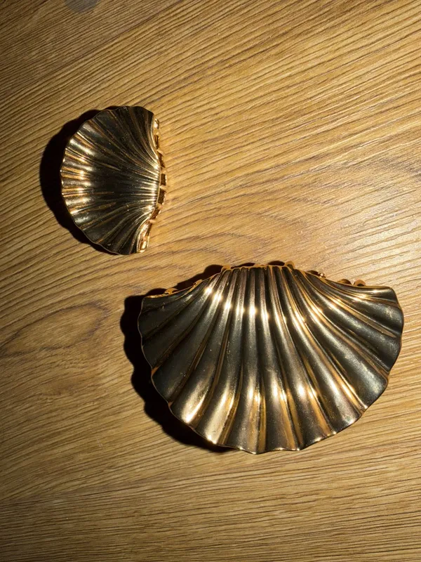 Seashell Clips Gold - Image 3