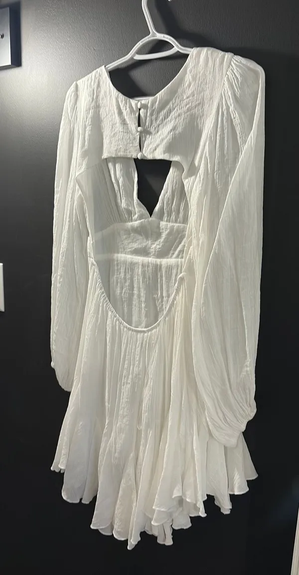 Fortunate One Dress White - Image 2