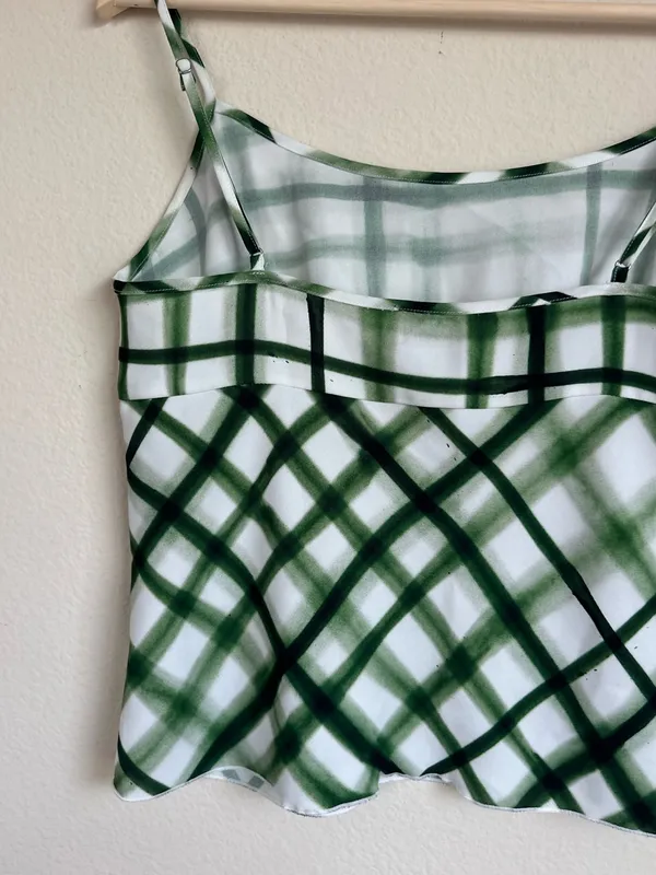 Aritzia Wilfred Free Divinity Painted Plaid Camisole - Image 10
