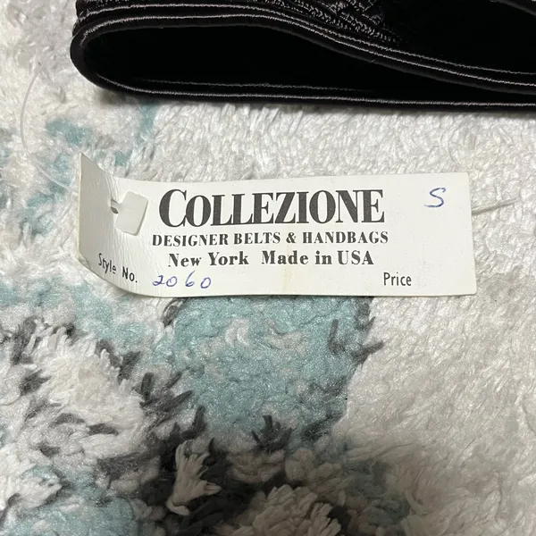 NWT S Juliana Collezione 34 Inches Elegant Black Braided Women's Belt Accessory - Image 4