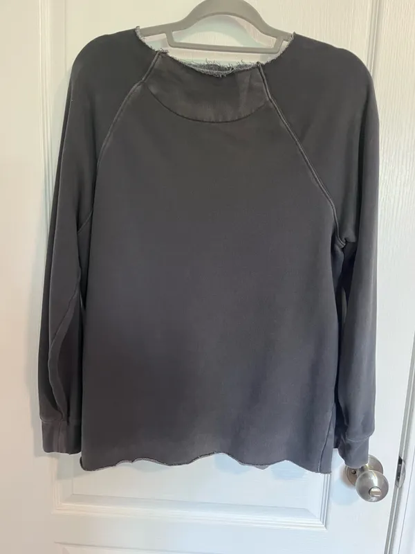 Aerie Off-The-Shoulder Crewneck Oversized - Image 2