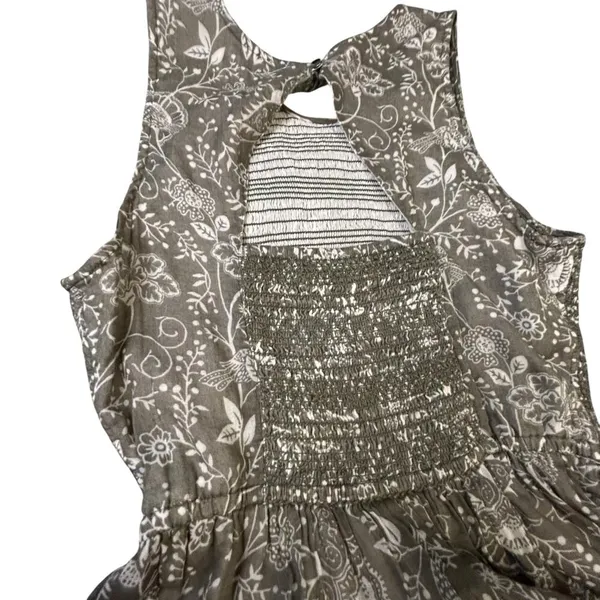 Abercrombie and Fitch Smocked Cotton Floral Dress - Size M - Image 12