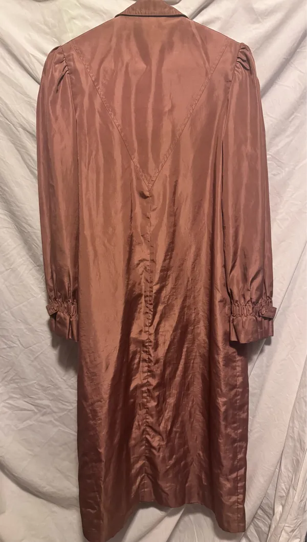 Rain Shredder by Ken Merit trench coat Pink Size M - Image 2